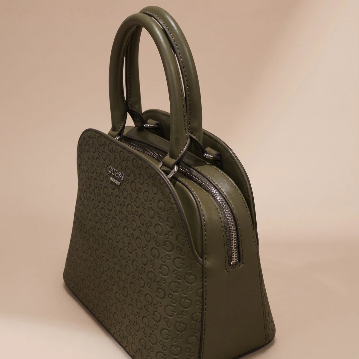 Cartera Guess Satchel - Verde Oliva