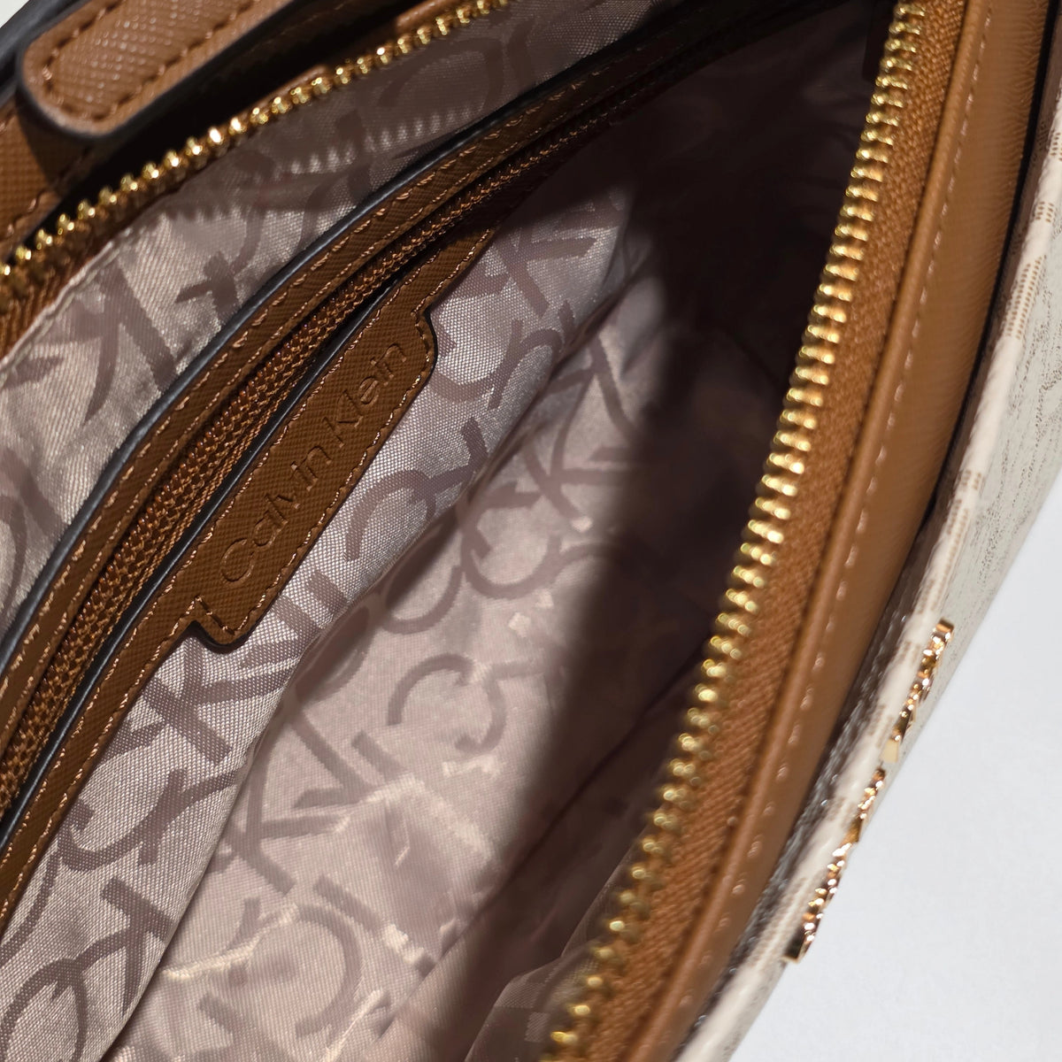 Crossbody Calvin klein Beige