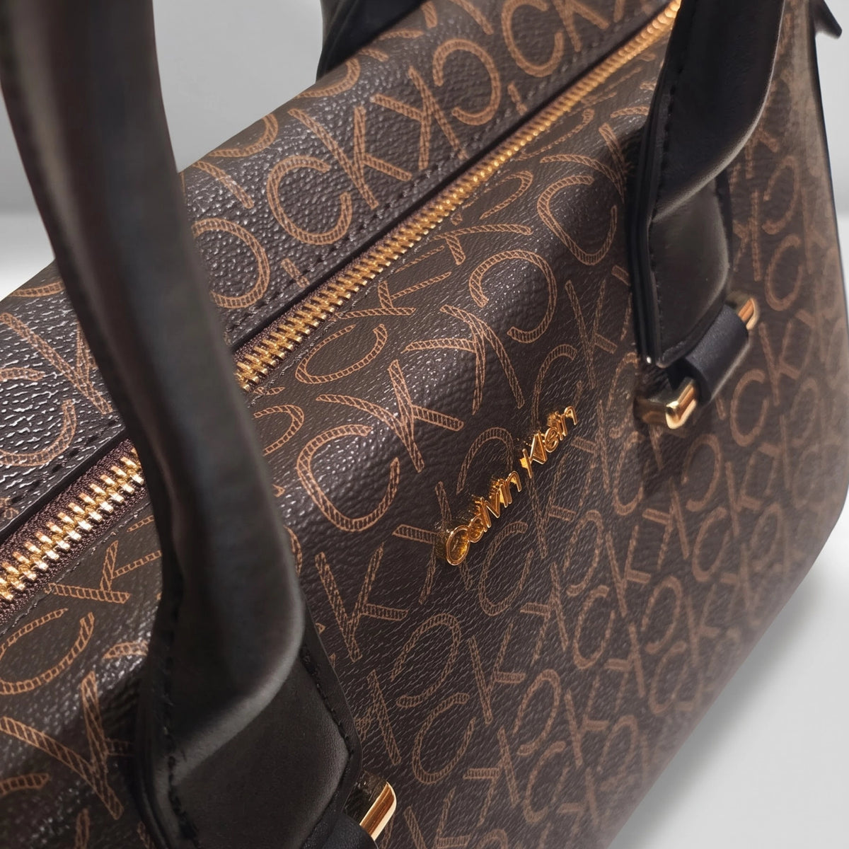 Calvin Klein Jett Top Zip Satchel