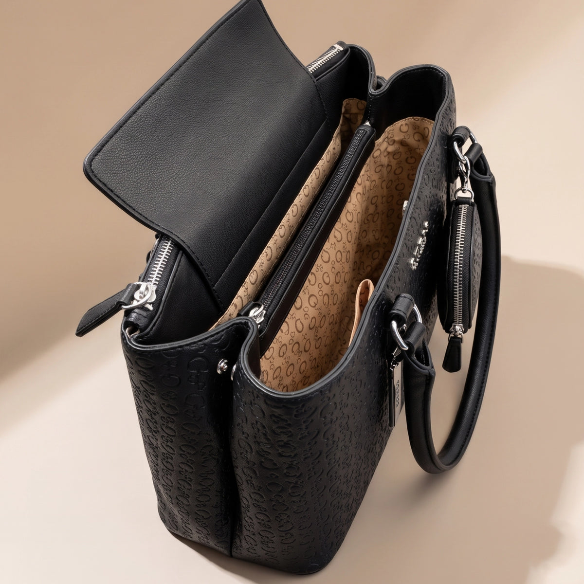 Bolso Tote Guess Keeley + monedero desmontable