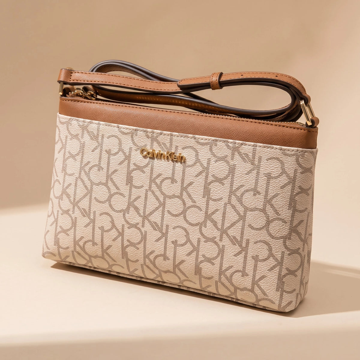 Crossbody Calvin klein Beige