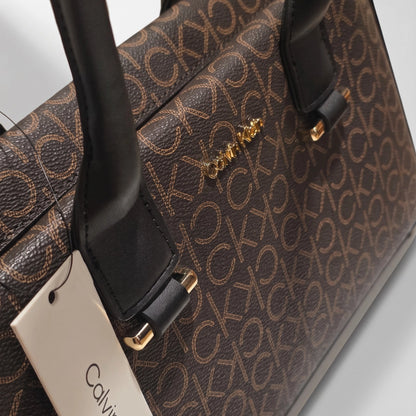 Calvin Klein Jett Top Zip Satchel
