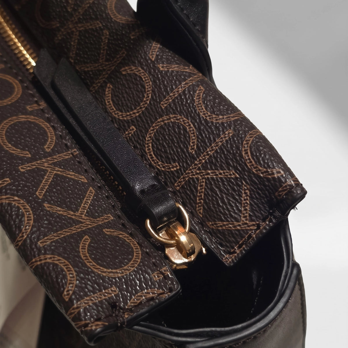 Calvin Klein Jett Top Zip Satchel